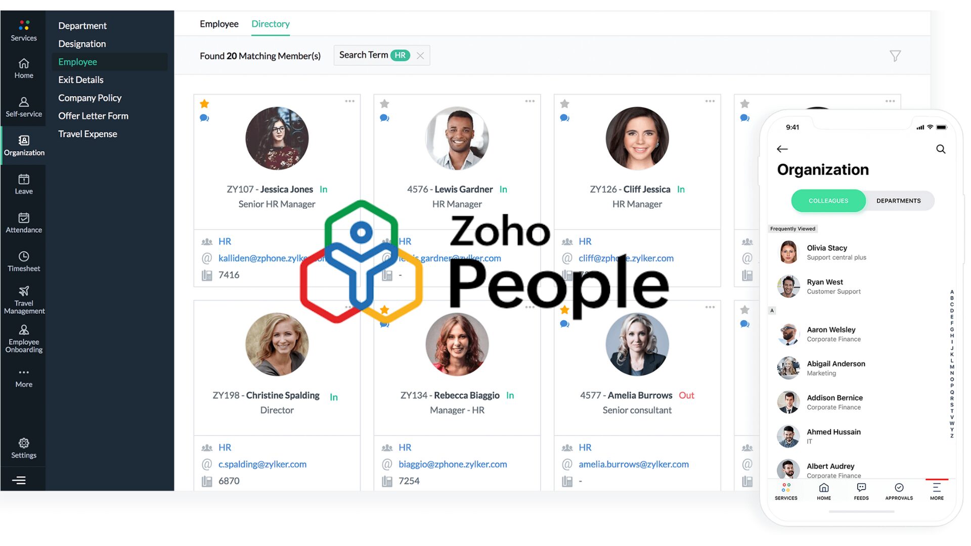 Optimize your HR Management with Zoho People